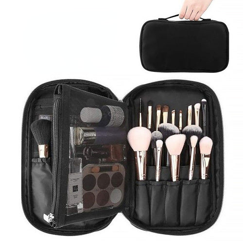 Professional Cosmetic Bag Beauty Case Toiletry Brush Organizer  Multi  NÉVORA