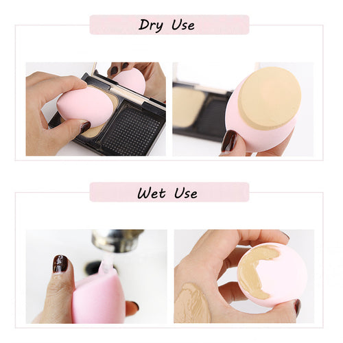 Wet and Dry Cosmetic Puff Makeup Sponge Cushion Puff  NÉVORA
