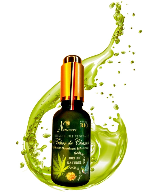 Organic Hemp Treasure Elixir Vegetable Oil Serum, Food Supplement  NÉVORA