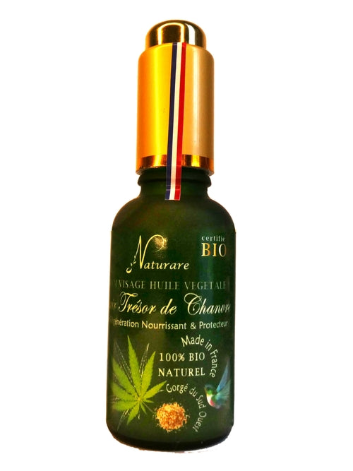Organic Hemp Treasure Elixir Vegetable Oil Serum, Food Supplement  NÉVORA