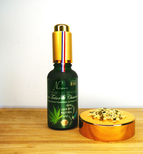 Organic Hemp Treasure Elixir Vegetable Oil Serum, Food Supplement  NÉVORA