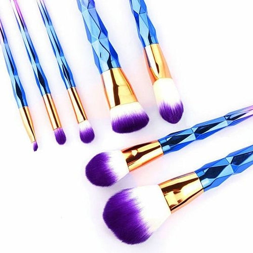 Unicorn Exotic Beauty Enhancer Cosmetic Brush Set Of 7  NÉVORA