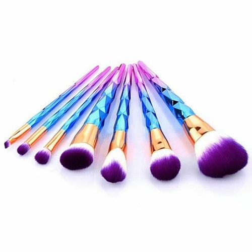 Unicorn Exotic Beauty Enhancer Cosmetic Brush Set Of 7  NÉVORA